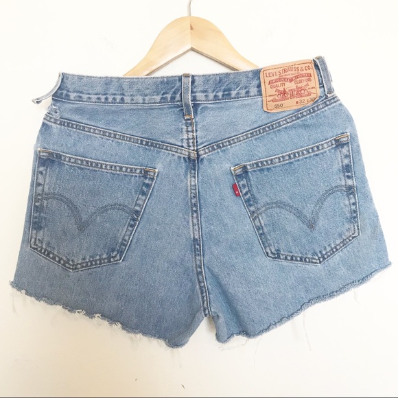 Levi's Pants - Levi’s cut off distressed denim shorts DIYed
